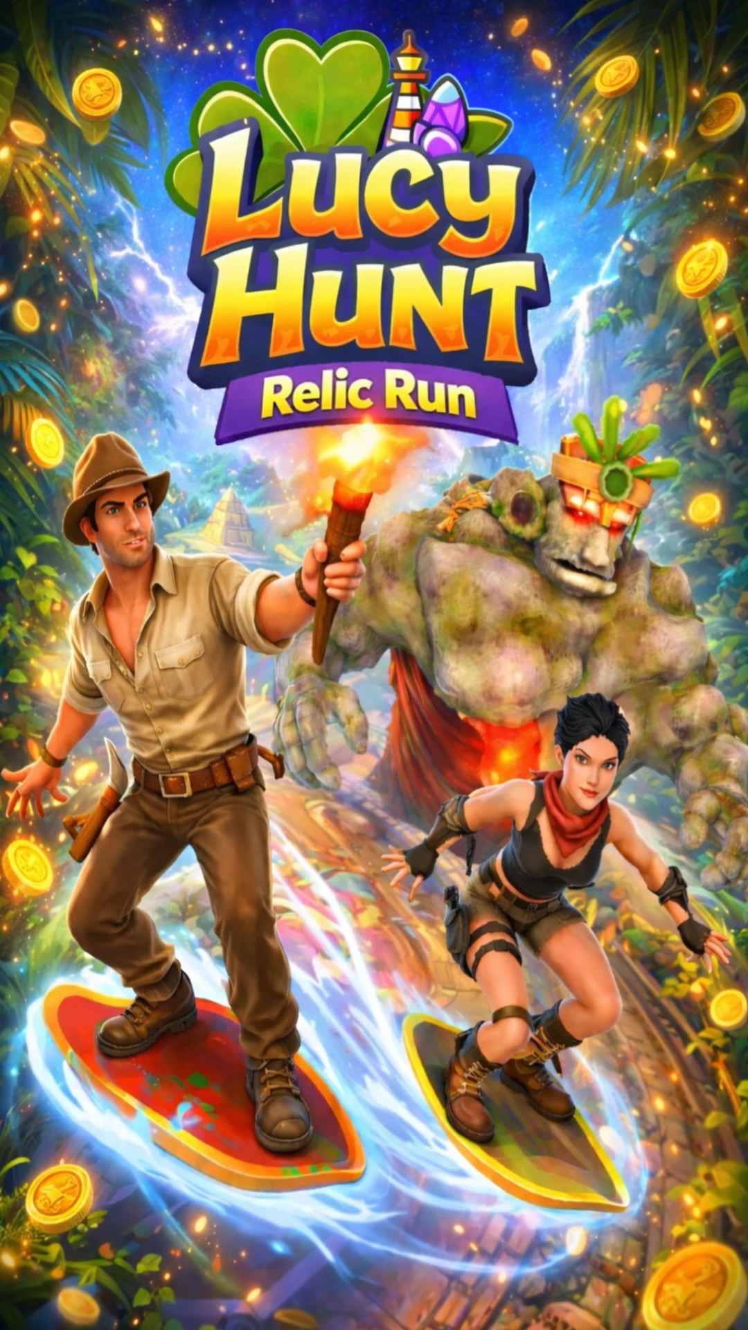 Lucy Hunt: Relic Run screenshot